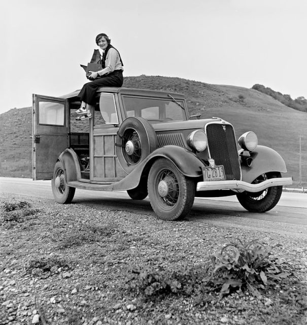 Dorothea Lange in 1936