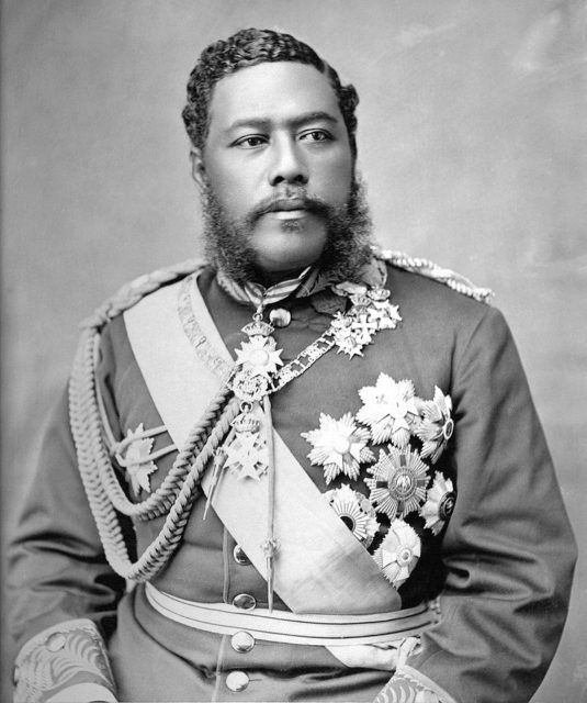 Hawai'i State Archives image of King David Kalakaua. Source:Wikipedia /Public Domain