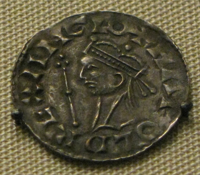 Silver coin of Harold Godwinson (son of Earl Godwin of Wessex and last Anglo-Saxon king of England). Coin is property of the British Museum. Source