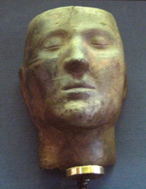 Funerary mask from Tashtyk
