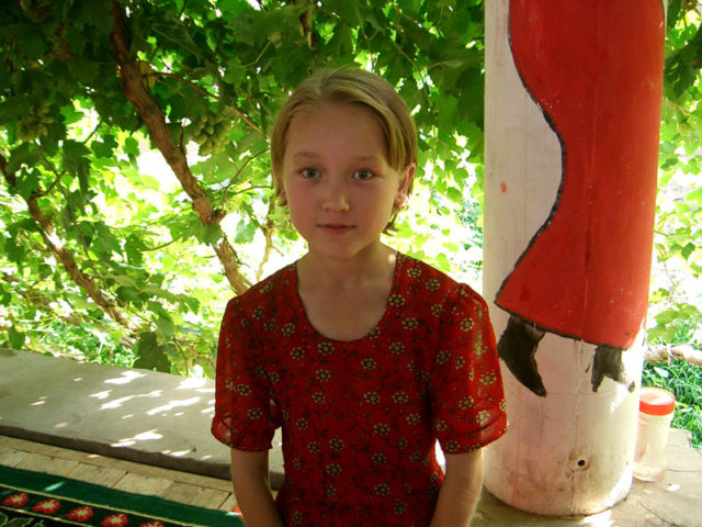 Uyghur girl in Turpan, Xinjiang, China Source:wikipedia/public domain