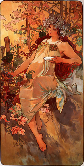 Autumn from The Four Seasons. 1896