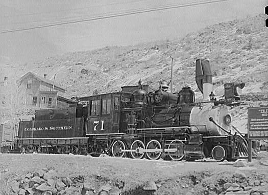 C&S Steam locomotive #71 1941