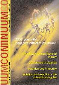 Cover of Continuum magazine, autumn 2000. Source