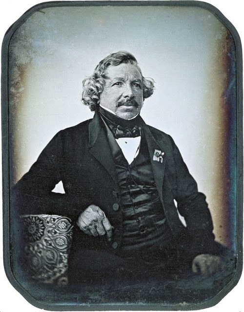 Daguerreotype of Louis Daguerre in 1844 by Jean-Baptiste Sabatier-Blot. Wikipedia/Public Domain