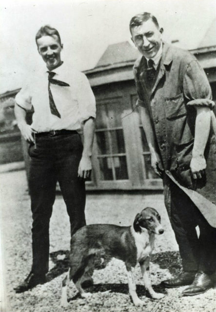 Frederick G. Banting and Charles Best. Wikipedia/Public Domain