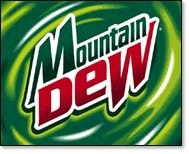 The fourth Mountain Dew logo used from 1999 to 2005. Wikipedia/Fair Use