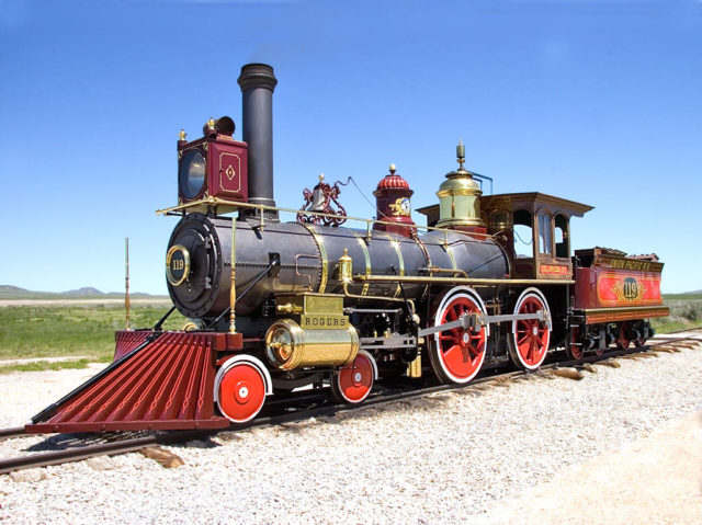 No. 119 replica at Golden Spike N.H.S. Photo Credit
