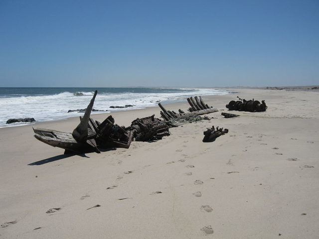 Shipwreck of the Southwest Seal (1976). Photo Credit