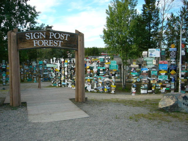 Sign Post Forest, 2005. By Jadecolour CC BY-SA 3.0