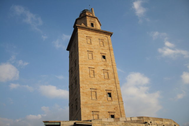 Today, the Tower of Hercules is still used as a lighthouse. Photo Credit