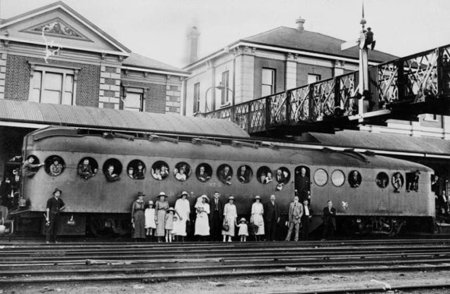 McKeen car of the Queensland Railways.