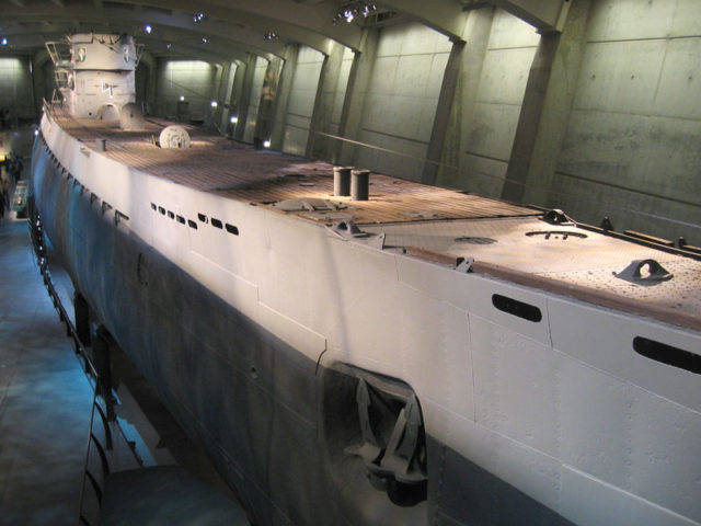 U-505 at the Museum of Science and Industry in Chicago, Illinois