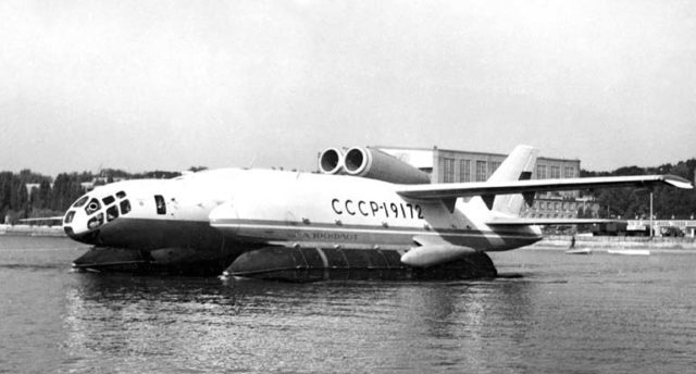 The Bartini Beriev VVA-14 (vertical take-off amphibious aircraft) was developed in the Soviet Union during the 1970s Photo Credit. 