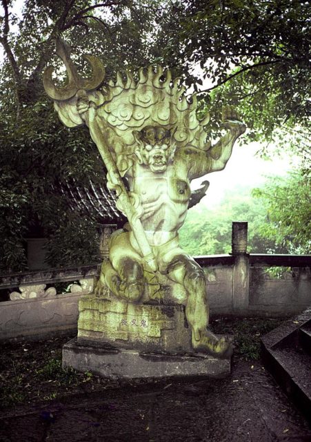 Statue of a Yaksha. Photo Credit