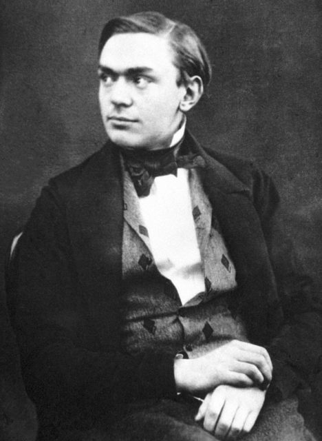 Alfred Nobel at a young age