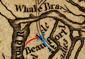 Movements after the British landing leading up to the battle