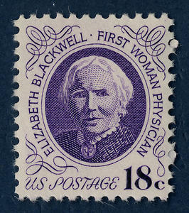 Blackwell was commemorated on a U. S. postage stamp in 1974.