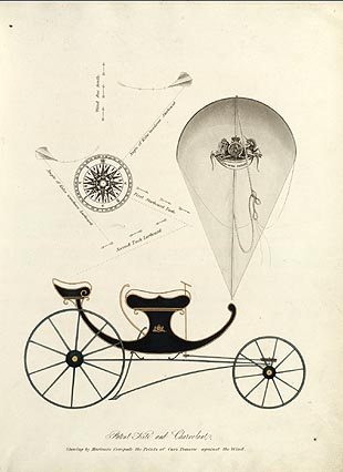 The Charvolant - a kite-drawn buggy