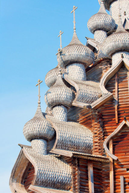 Details of the domes (Transfiguration Church). Photo Credit