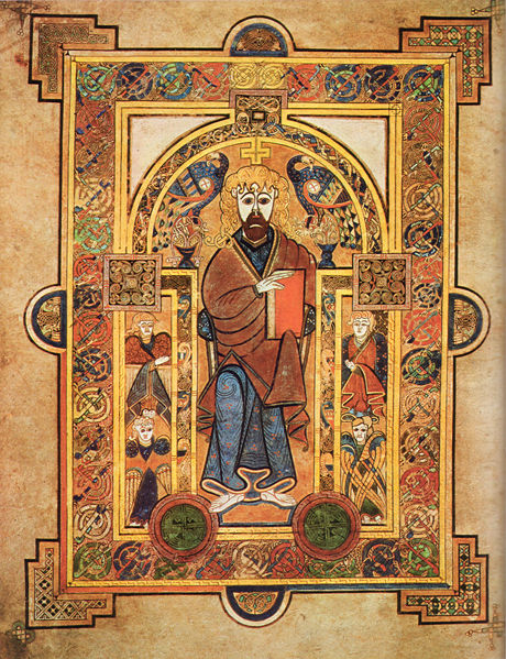 Folio 32 shows Christ enthroned.