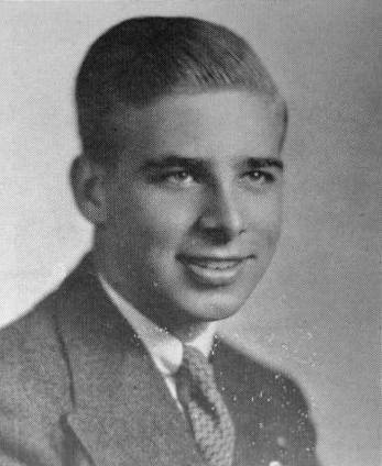 Gene Roddenberry, during his senior year at high school