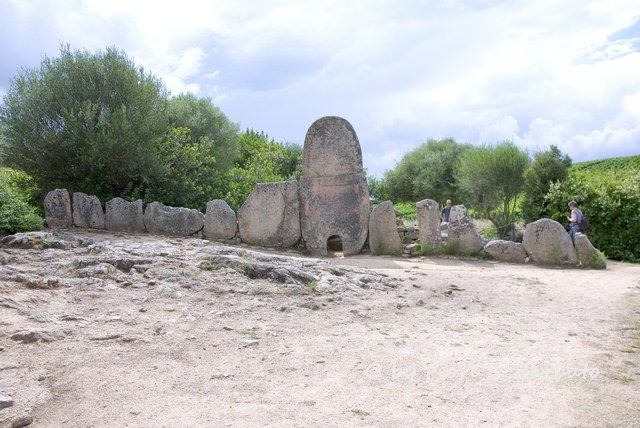 Giant's grave Coddu Vecchiu. Photo Credit