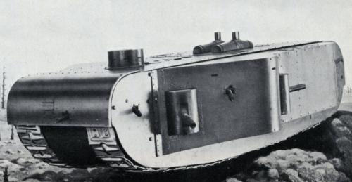 The layout of the tank K-Wagen