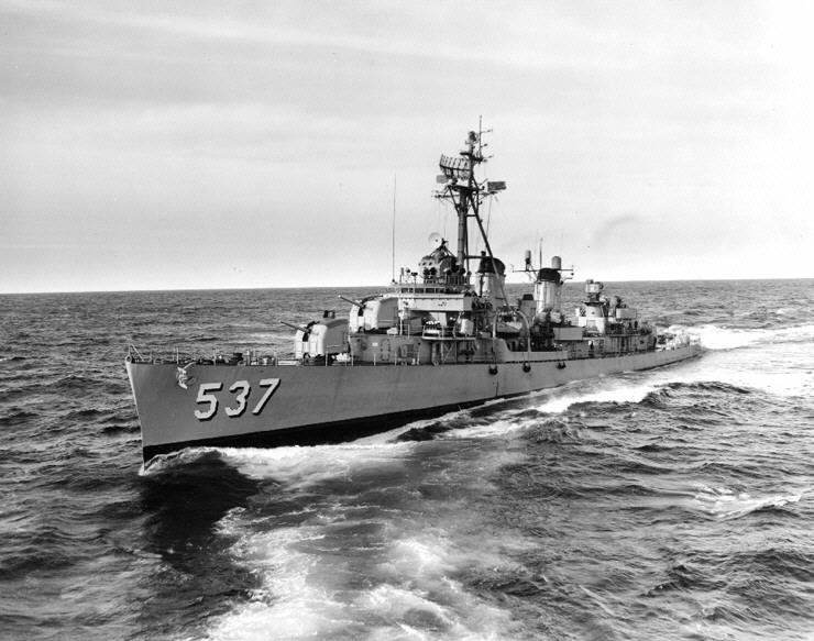 USS The Sullivans (DD-537) in 1962