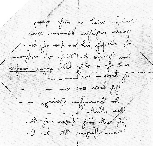 The letter from Kaspar's "murderer"