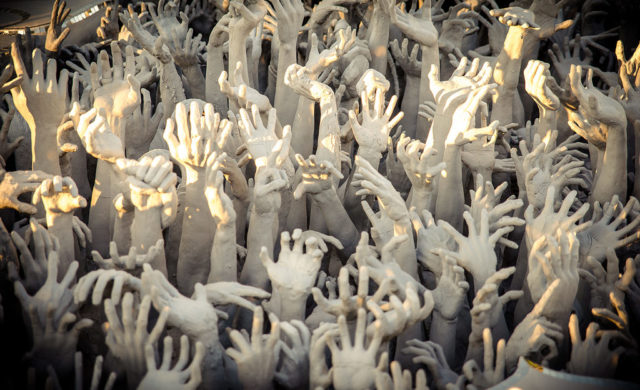 The “hands of hell“. Photo Credit
