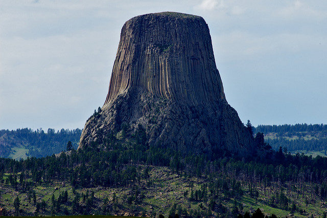The Devils Tower. Photo Credit