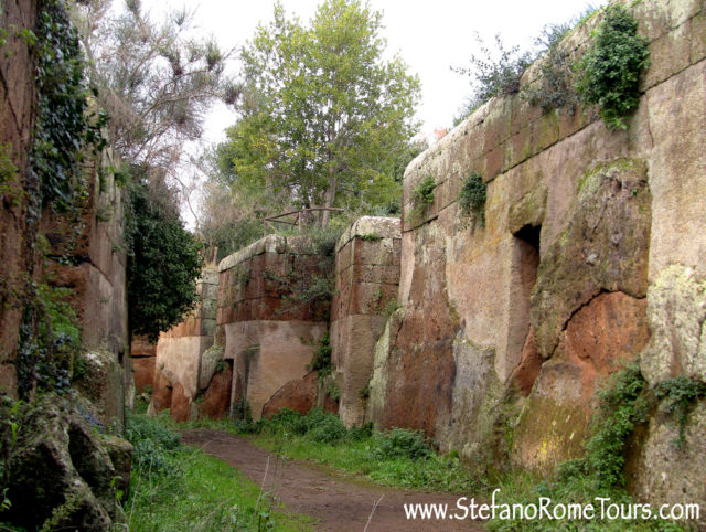 The Necropolis of Banditaccia is absolutely the most extended ancient necropolis of the whole Mediterranean area. Photo Credit