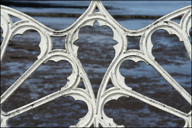 The ironwork along the pier railings. Photo Credit