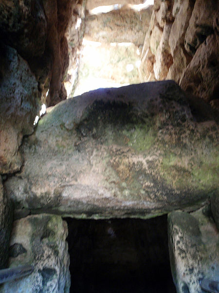 The upper chamber as seen from the antechamber. Photo Credit