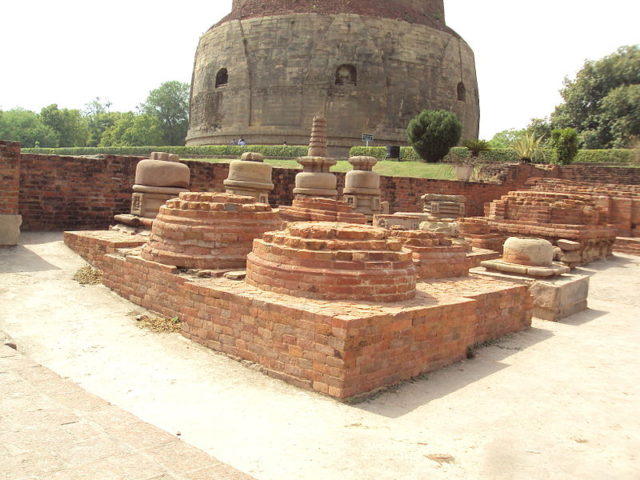 The whole area to the east of the buddhist site. Photo Credit