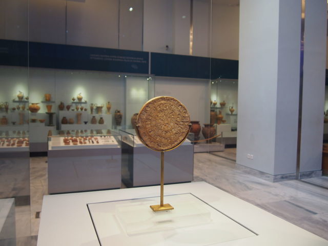 This unique object is now on display at the archaeological museum of Heraklion. Photo Credit