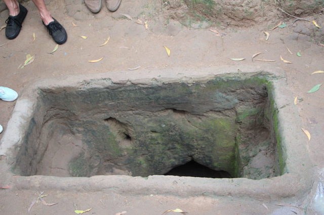 Tunnels were often dug by hand, only a short distance at a time. Photo Credit