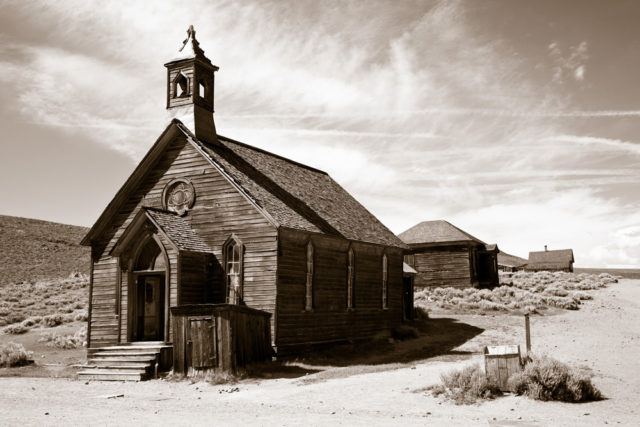 Methodist Church Bodie State Park, California