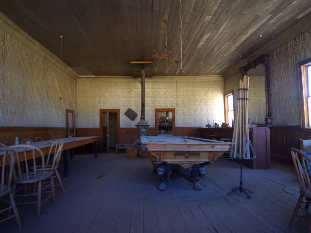 A saloon in Bodie