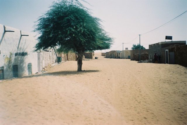 A street in Chinguetti, Mauritania. Photo Credit