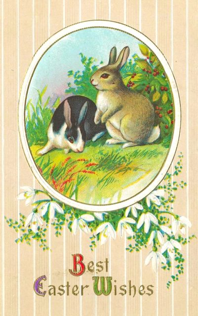 Easter postcard circa early 20th century. Photo Credit