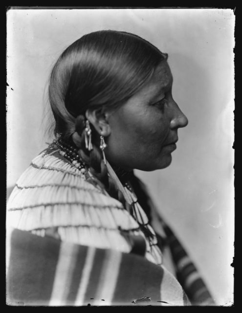 Wife of American Horse, American Indian 