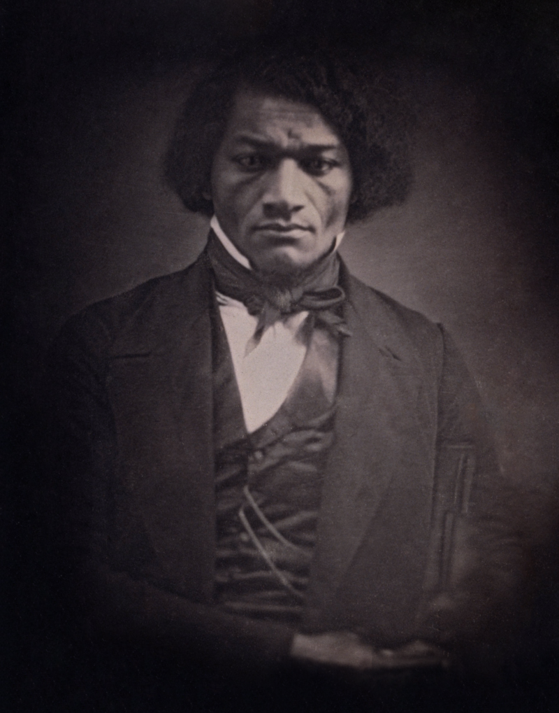 Douglass around 29 years of age.