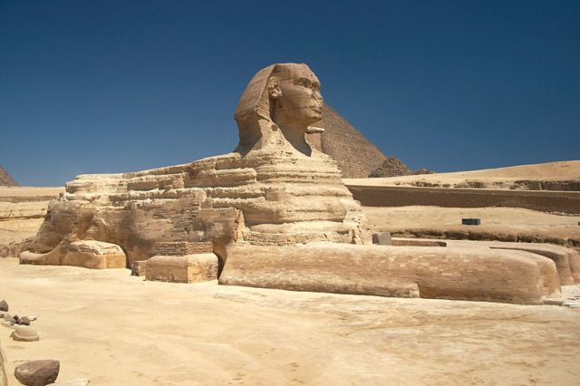 Great Sphinx of Giza, Egypt. Photo Credt