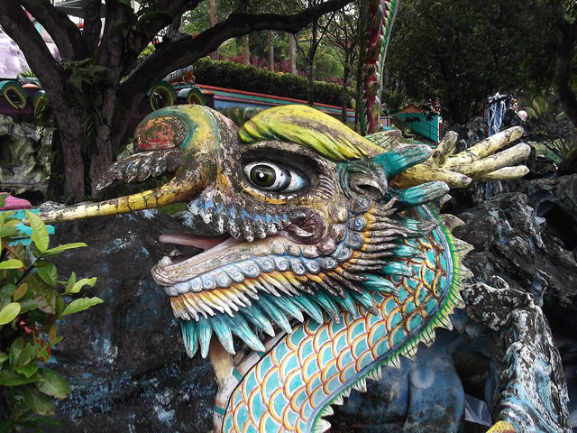 A Dragon statue. Photo Credit