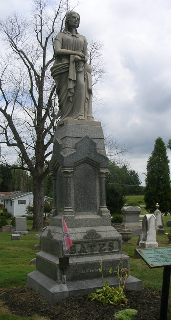 Bates family grave, Seville, Ohio