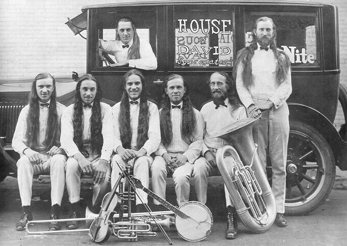 House of David Band in 1915. Photo Credit
