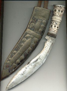 Kukri, the famed curved blade of the Gurkhas