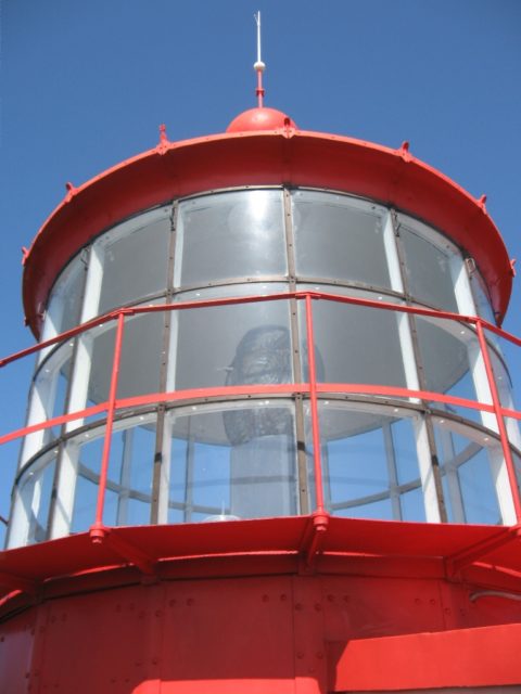 Lantern gallery of the Kõpu lighthouse. Photo Credit
